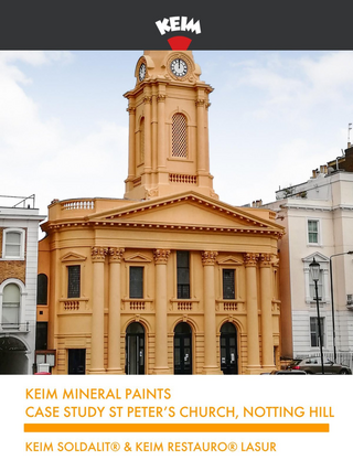 Case Study UK: St Peters Church, Notting Hill (Keim Soldalit &amp;amp;amp; Keim Restauro Lasur)