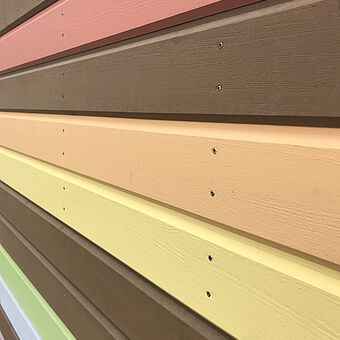 Farbiges Holz mit KEIM Lignosil-Color