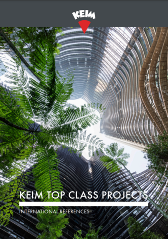 [Translate to German:] Brochure KEIM top projects