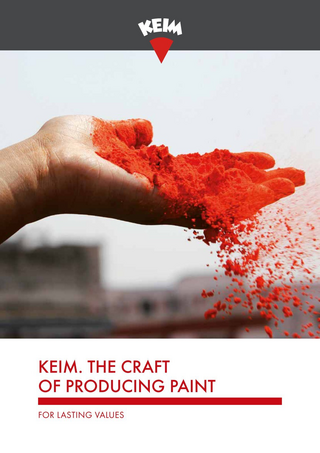 KEIM The craft of producing paint