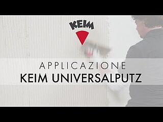 Applicazione | KEIM Universalputz