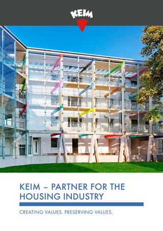KEIM Partner for the housing industry