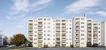 Residential complex painted with KEIM Twinstar