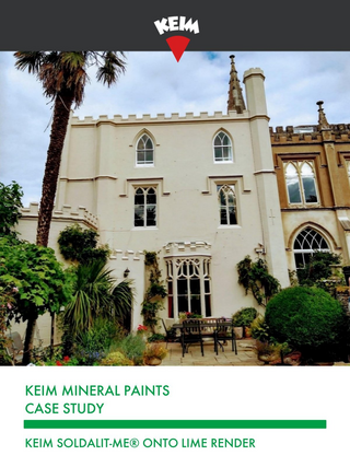 Case Study UK: Historic Country Manor House - Keim Soldalit-ME onto lime render