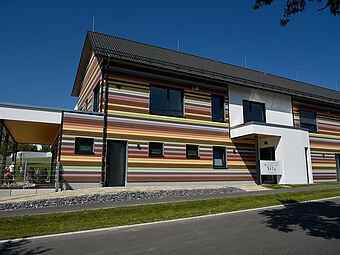 Colourful kindergarten in Germany