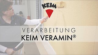 Verarbeitung von Fassadenfarben - KEIM Veramin®