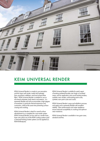 KEIM Universal-Render-Fine UK