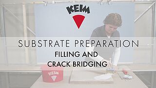 Substrate Preparation - Filling and crack bridging