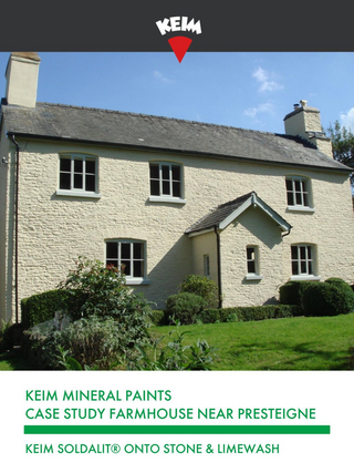 Case Study UK: Former Farmhouse near Presteigne (Keim Soldalit onto Stone and Limewash)