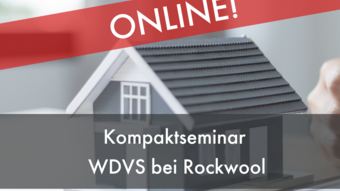 Online-Seminar: Rockwool - alles zu WDVS